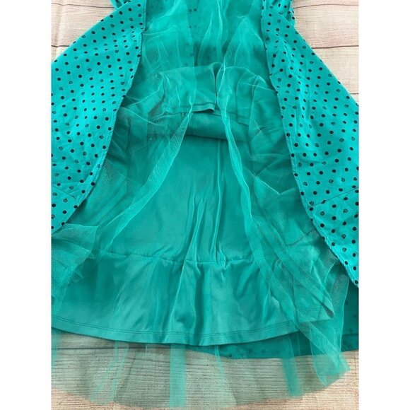 Disney Hot Topic Women's The Little Mermaid Shell Dot Print Dress - 20 - Picture 13 of 16